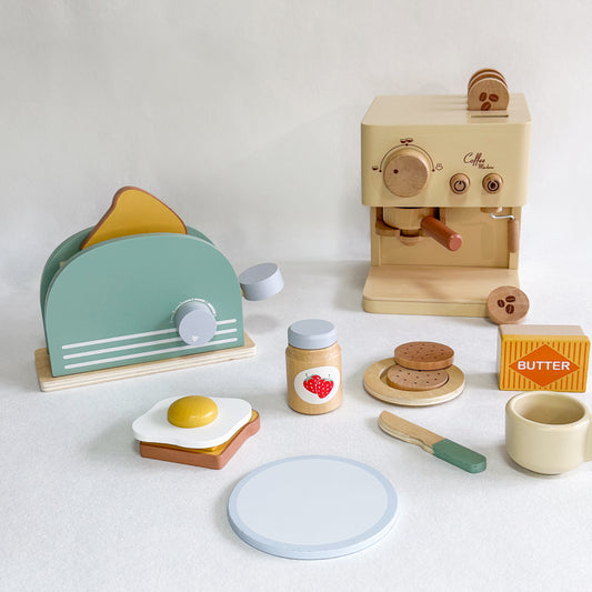 Bread, toast, barista toys 